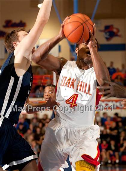 Thumbnail 1 in Oak Hill Academy vs. La Lumiere (Marshall County Hoopfest photogallery.