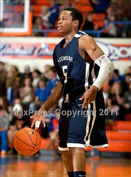 Thumbnail 1 in Oak Hill Academy vs. La Lumiere (Marshall County Hoopfest photogallery.