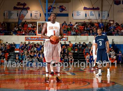Thumbnail 1 in Oak Hill Academy vs. La Lumiere (Marshall County Hoopfest photogallery.