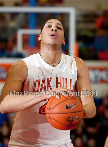 Thumbnail 1 in Oak Hill Academy vs. La Lumiere (Marshall County Hoopfest photogallery.