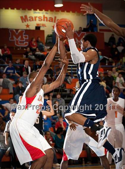 Thumbnail 2 in Oak Hill Academy vs. La Lumiere (Marshall County Hoopfest photogallery.