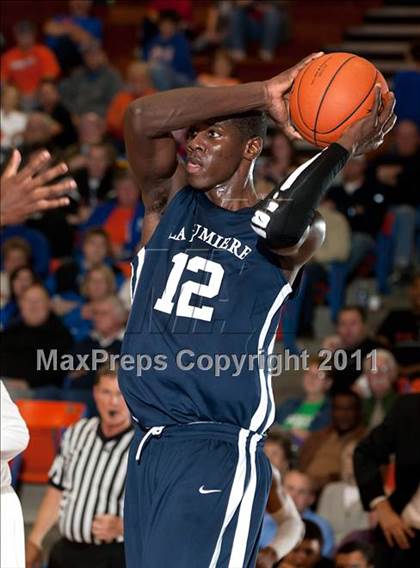 Thumbnail 1 in Oak Hill Academy vs. La Lumiere (Marshall County Hoopfest photogallery.