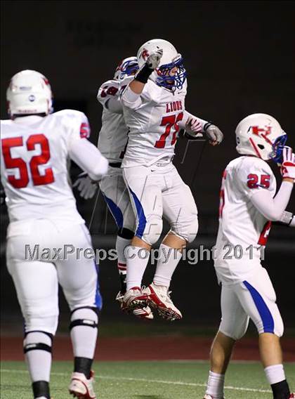 Thumbnail 2 in Lovejoy vs. Henderson (3A Division 1 Region 2 Quarterfinals) photogallery.
