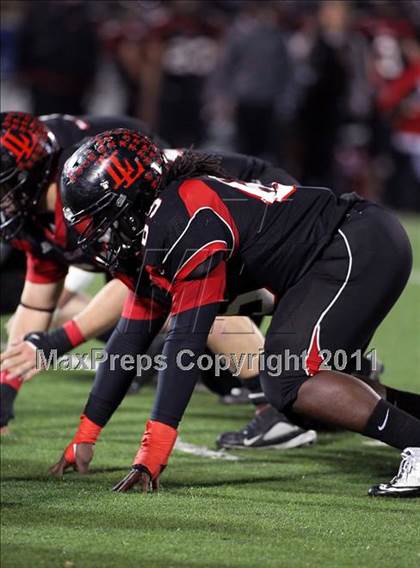 Thumbnail 3 in Lovejoy vs. Henderson (3A Division 1 Region 2 Quarterfinals) photogallery.