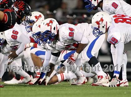 Thumbnail 1 in Lovejoy vs. Henderson (3A Division 1 Region 2 Quarterfinals) photogallery.