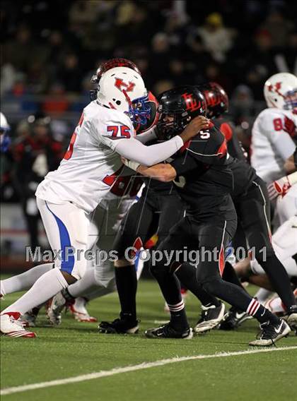 Thumbnail 2 in Lovejoy vs. Henderson (3A Division 1 Region 2 Quarterfinals) photogallery.