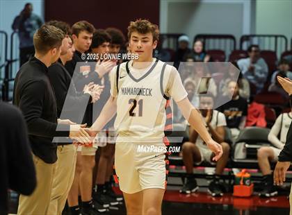 Thumbnail 1 in Mamaroneck vs. North Rockland (NYSPHSAA Sectional 1 Class AAA Semifinal) photogallery.