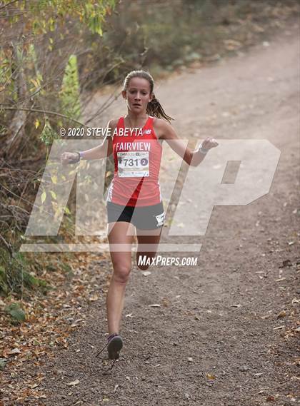 Thumbnail 1 in CHSAA 5A Cross Country Finals photogallery.