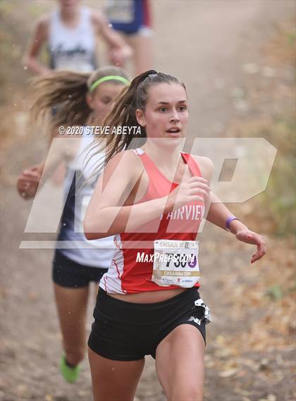 Thumbnail 3 in CHSAA 5A Cross Country Finals photogallery.