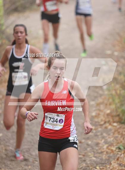 Thumbnail 3 in CHSAA 5A Cross Country Finals photogallery.