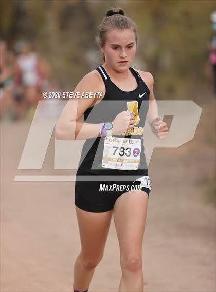 Thumbnail 3 in CHSAA 5A Cross Country Finals photogallery.