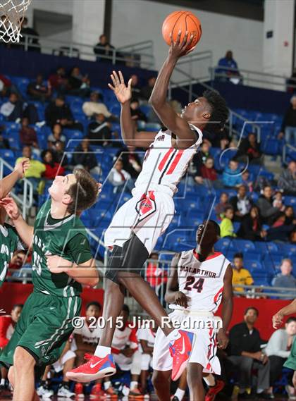 Thumbnail 1 in MacArthur vs. Norman North (Thanksgiving Hoopfest) photogallery.