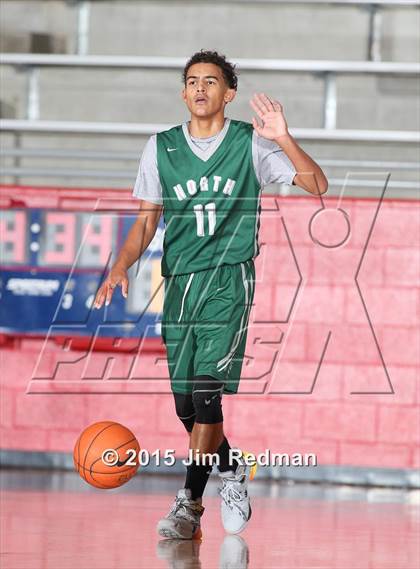 Thumbnail 3 in MacArthur vs. Norman North (Thanksgiving Hoopfest) photogallery.