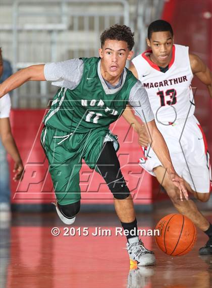Thumbnail 1 in MacArthur vs. Norman North (Thanksgiving Hoopfest) photogallery.