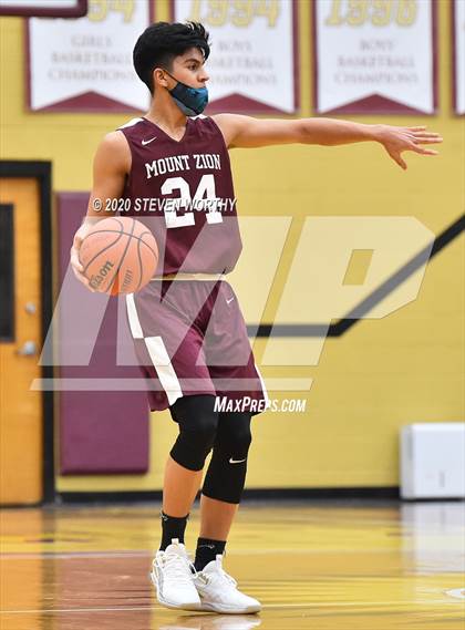 Thumbnail 3 in Grace Christian @ Mount Zion Christian Academy (Bull City Classic Championship) photogallery.