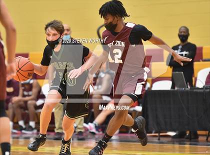 Thumbnail 3 in Grace Christian @ Mount Zion Christian Academy (Bull City Classic Championship) photogallery.