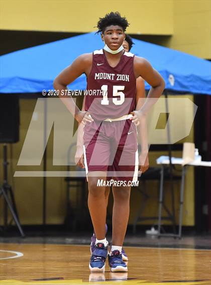 Thumbnail 2 in Grace Christian @ Mount Zion Christian Academy (Bull City Classic Championship) photogallery.