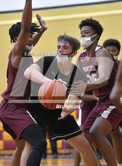 Thumbnail 2 in Grace Christian @ Mount Zion Christian Academy (Bull City Classic Championship) photogallery.
