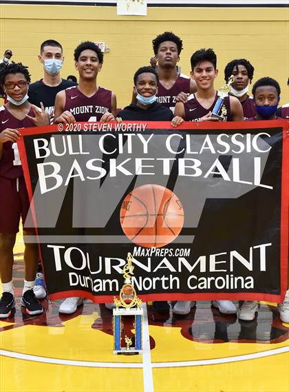 Thumbnail 2 in Grace Christian @ Mount Zion Christian Academy (Bull City Classic Championship) photogallery.