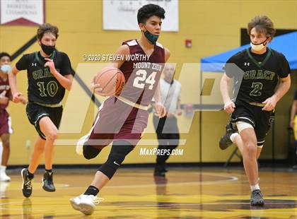 Thumbnail 3 in Grace Christian @ Mount Zion Christian Academy (Bull City Classic Championship) photogallery.