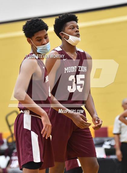 Thumbnail 2 in Grace Christian @ Mount Zion Christian Academy (Bull City Classic Championship) photogallery.