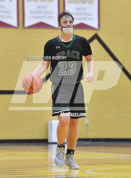 Thumbnail 3 in Grace Christian @ Mount Zion Christian Academy (Bull City Classic Championship) photogallery.