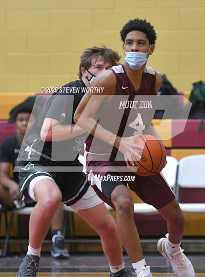 Thumbnail 2 in Grace Christian @ Mount Zion Christian Academy (Bull City Classic Championship) photogallery.