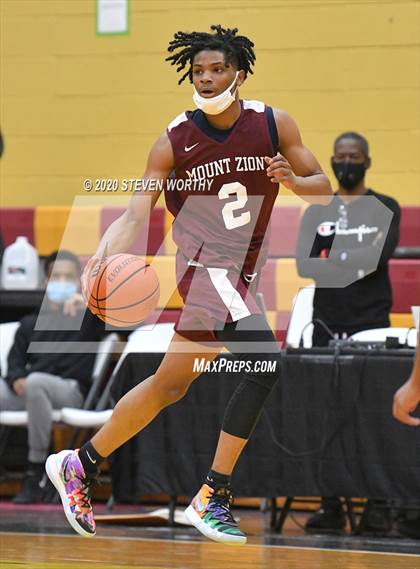 Thumbnail 2 in Grace Christian @ Mount Zion Christian Academy (Bull City Classic Championship) photogallery.