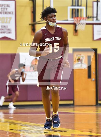 Thumbnail 1 in Grace Christian @ Mount Zion Christian Academy (Bull City Classic Championship) photogallery.