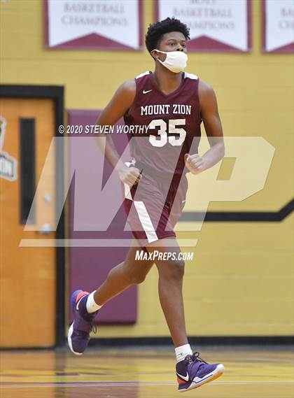 Thumbnail 2 in Grace Christian @ Mount Zion Christian Academy (Bull City Classic Championship) photogallery.