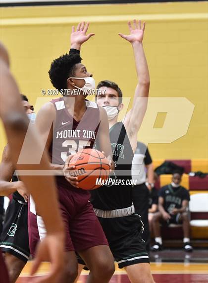 Thumbnail 1 in Grace Christian @ Mount Zion Christian Academy (Bull City Classic Championship) photogallery.