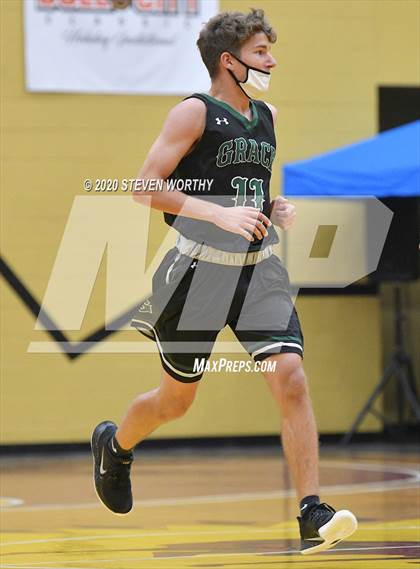 Thumbnail 2 in Grace Christian @ Mount Zion Christian Academy (Bull City Classic Championship) photogallery.