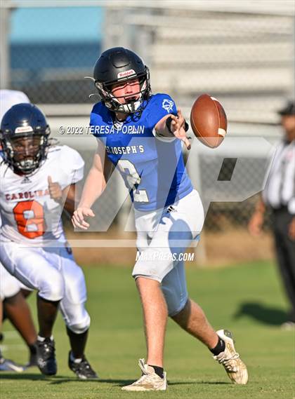 Thumbnail 3 in St. Joseph's Catholic vs Carolina Academy (Patriot Jamboree) photogallery.