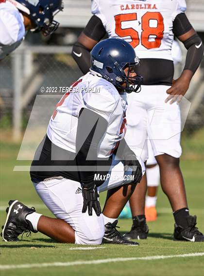 Thumbnail 2 in St. Joseph's Catholic vs Carolina Academy (Patriot Jamboree) photogallery.