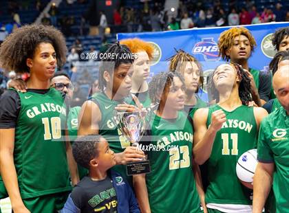Thumbnail 3 in Grayson vs McEachern (GHSA 7A State Championship) photogallery.