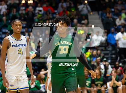 Thumbnail 2 in Grayson vs McEachern (GHSA 7A State Championship) photogallery.