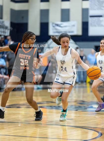 Thumbnail 3 in South View @ Purnell Swett(NCHSAA 4A Round 2) photogallery.