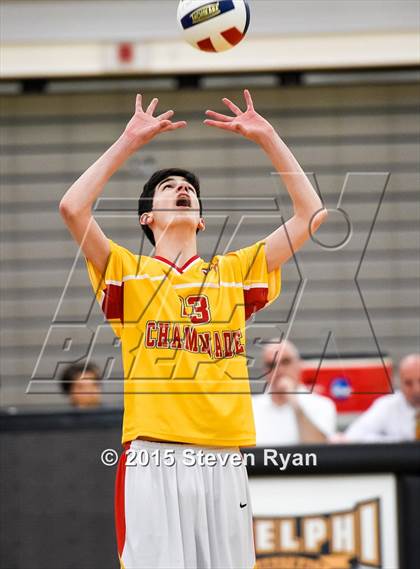 Thumbnail 1 in Chaminade vs Kellenberg Memorial (CHSAA Championship) photogallery.