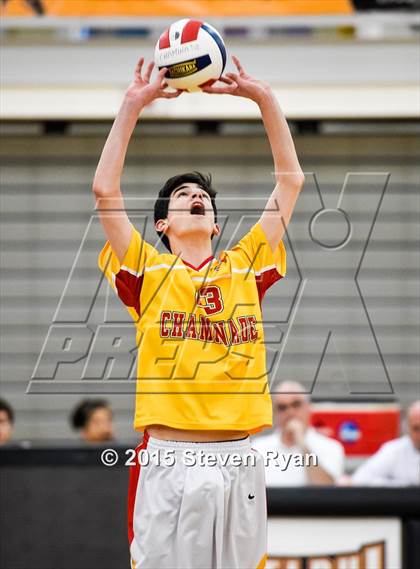 Thumbnail 2 in Chaminade vs Kellenberg Memorial (CHSAA Championship) photogallery.