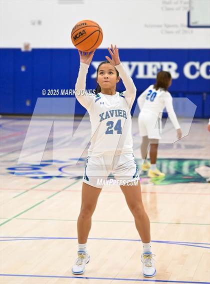Thumbnail 1 in Xavier College Prep vs. Millennium photogallery.