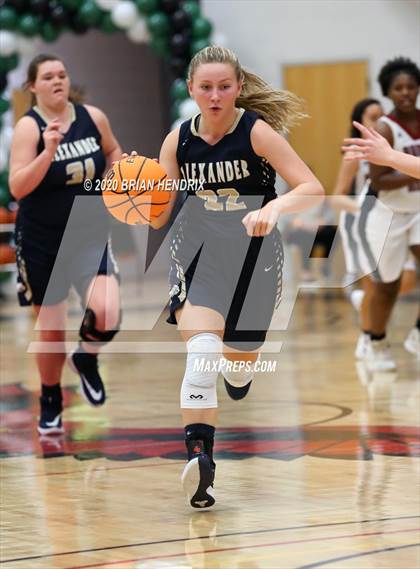 Thumbnail 2 in Alexander Central vs. Bunker Hill (Dick's Sporting Goods Classic) photogallery.