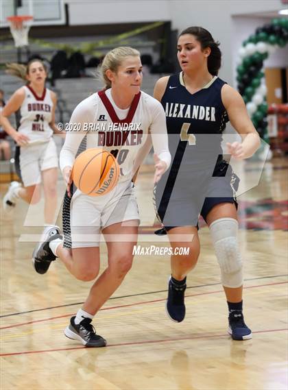 Thumbnail 2 in Alexander Central vs. Bunker Hill (Dick's Sporting Goods Classic) photogallery.