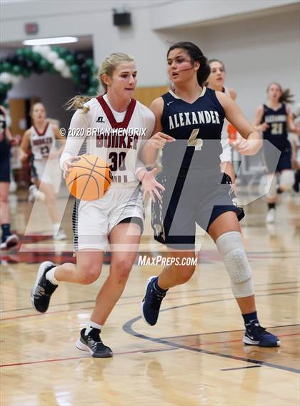 Thumbnail 2 in Alexander Central vs. Bunker Hill (Dick's Sporting Goods Classic) photogallery.