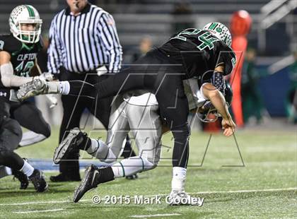 Thumbnail 1 in Clifton vs. Franklin (UIL 3A D2 Area Playoff) photogallery.
