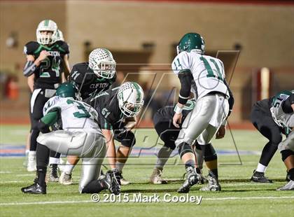 Thumbnail 2 in Clifton vs. Franklin (UIL 3A D2 Area Playoff) photogallery.