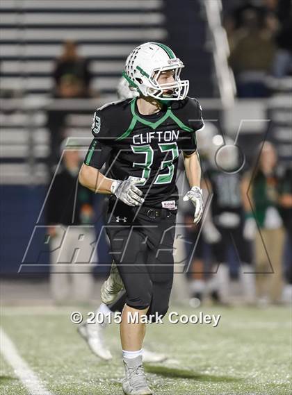 Thumbnail 2 in Clifton vs. Franklin (UIL 3A D2 Area Playoff) photogallery.