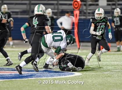 Thumbnail 3 in Clifton vs. Franklin (UIL 3A D2 Area Playoff) photogallery.