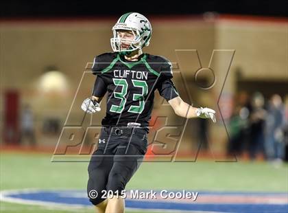 Thumbnail 1 in Clifton vs. Franklin (UIL 3A D2 Area Playoff) photogallery.
