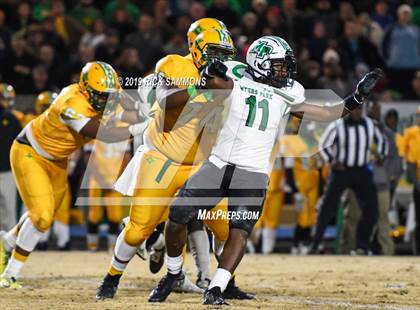 Thumbnail 3 in Richmond vs. Myers Park (NCHSAA 4AA 3rd Round Playoff) photogallery.