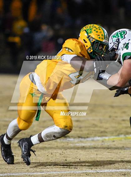 Thumbnail 3 in Richmond vs. Myers Park (NCHSAA 4AA 3rd Round Playoff) photogallery.